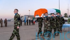 Body of Irish UN peacekeeping soldier Sean Rooney to arrive home on Monday
