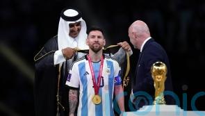 Traditional Arab robe worn by Lionel Messi to collect World Cup raises eyebrows