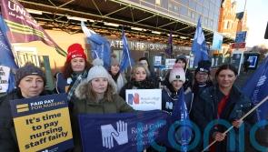 Hundreds of appointments hit as nurses take to picket lines in Northern Ireland