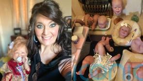 Mother makes lifelike baby dolls – some with real human hair – for women who have had miscarriages to help them cope