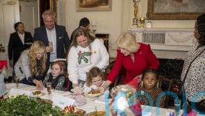 Brother and sister with rare condition enjoy ‘magical’ royal Christmas day out