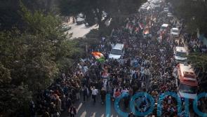 Indian opposition takes ‘unity march’ against hate into capital