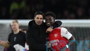 It was kept secret – Mikel Arteta happy Gunners put on a show for Arsene Wenger