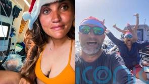 Reindeer stew and power failure at Christmas for UK adventurers rowing Atlantic