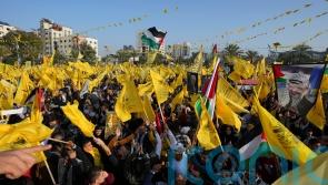 Huge crowds of Palestinians mark Fatah anniversary in Gaza