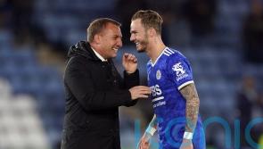 Brendan Rodgers expects James Maddison to miss Carabao Cup quarter-final