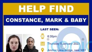 Missing couple and baby spotted in Essex