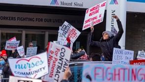 Nurses strike for second day at two major New York City hospitals