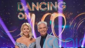 Celebrities step on to the rink ahead of Dancing On Ice launch