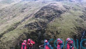 Man airlifted to hospital after being swept over waterfall