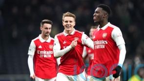Arsenal extend Premier League lead to eight points with win at Tottenham