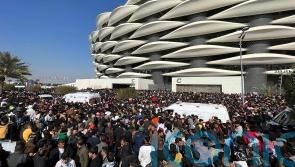 Two killed and dozens hurt in stampede outside stadium ahead of Gulf Cup final