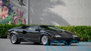 Lamborghini Countach with just 155 miles on the clock heads to auction