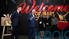 King sparks laughter at Kellogg’s factory with joke about missing anniversary