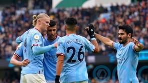 Pep Guardiola says hat-trick hero Erling Haaland is ‘not a player to be dropped’
