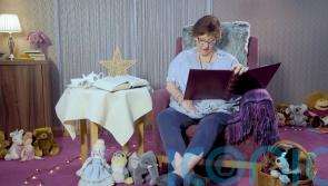 Pensioners film themselves reading bedtime stories for children across the UK