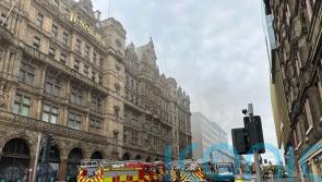 Firefighters battle blaze at well-known former department store in Edinburgh