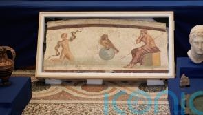 Ancient fresco among 60 treasures returned to Italy from US