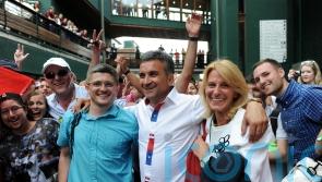 Footage shows Novak Djokovic’s father at pro-Russian demonstration in Australia