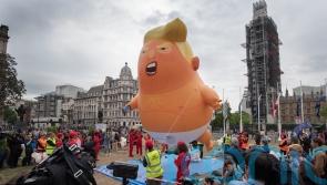Trump baby blimp inflated again to establish ‘how best to preserve it’