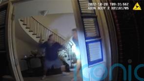 Video shows struggle for hammer during attack on Paul Pelosi