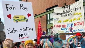 Protesters rally in ’emergency response’ to NHS ‘crisis’