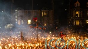 In pictures: Spectacular Up Helly Aa festival returns after two-year absence