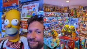 Simpsons superfan, who hid room full of expensive memorabilia from dates, now shows it off to 40,000 TikTok followers