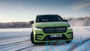 Skoda takes new world records with Enyaq ice drift