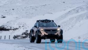 Nissan reveals electric Ariya that will be driving 17,000 miles from the North Pole to South Pole