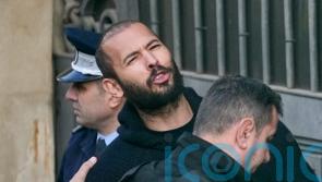 Andrew Tate detained for further 30 days after Romanian court rejects appeal