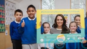 Kate joins primary school pupils to promote Children’s Mental Health Week