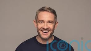 Martin Freeman and Amanda Holden don Red Nose Day tops for charity