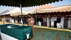Thousands attend funeral of former president of Pakistan Pervez Musharraf