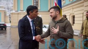 Zelensky visits UK as Sunak promises extra military aid