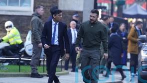 Zelensky visits UK for talks with Sunak and the King