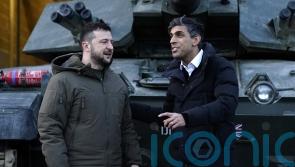Sunak and Zelensky meet Ukrainian soldiers training on tanks at Dorset camp