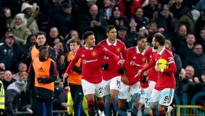 Jadon Sancho earns Man Utd a point as managerless Leeds let two-goal lead slip