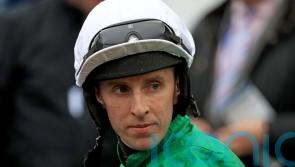 Mark Walsh on the sidelines after weekend fall at Leopardstown
