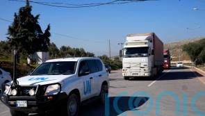 Aid trucks reach Syrian enclave days after quake