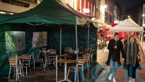Relaxation of rules on outdoor seating expected from end of March