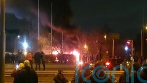 Three arrested amid ‘shocking scenes of violence’ during protest over refugees