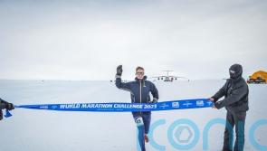 Ex-RAF paratrooper sets record running 7 marathons on 7 continents in 7 days