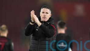 Lincoln’s character cheers Mark Kennedy after they record back-to-back wins