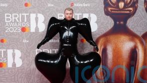Sam Smith dons latex bodysuit for Brits red carpet dominated by black outfits