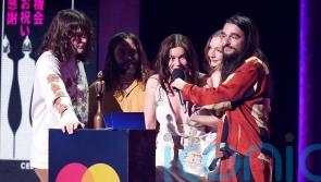 Wet Leg appear to poke fun at Arctic Monkeys as they win two Brit awards