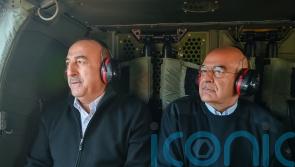 Greek foreign minister makes goodwill trip to earthquake-hit parts of Turkey