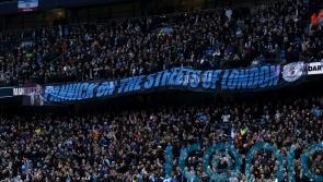Man City fans drown out Premier League anthem with boos before Aston Villa game