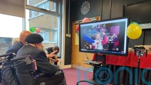 Two Second World War veterans celebrate their 100th birthdays together over Zoom