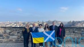 Edinburgh marks start of Russia’s invasion of Ukraine with special events